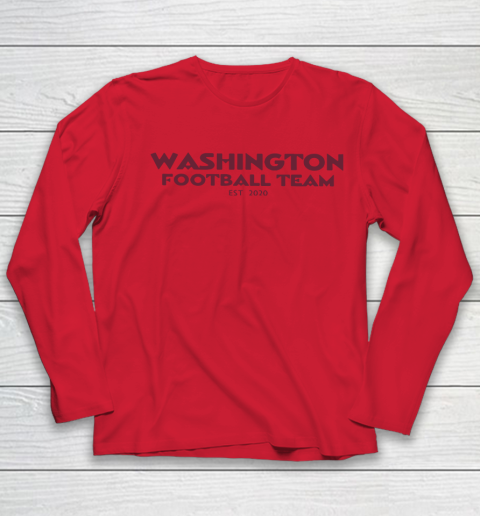 Washington Football Team Est 2020 Youth Long Sleeve 7