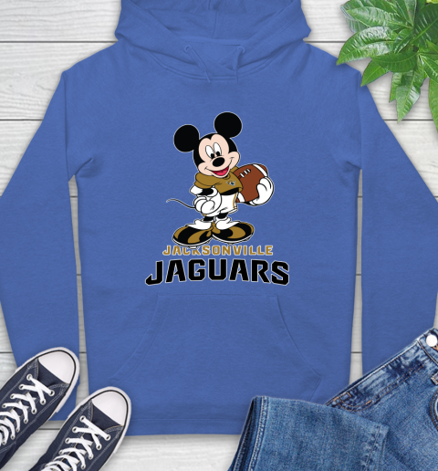 NFL Football Jacksonville Jaguars Cheerful Mickey Mouse Shirt Hoodie 9