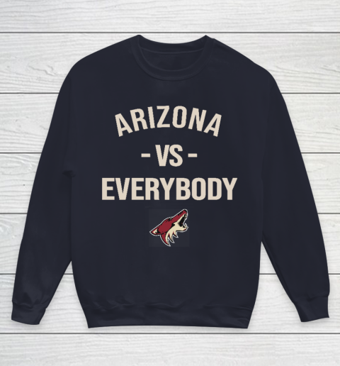 Arizona Coyotes Vs Everybody Youth Sweatshirt 2