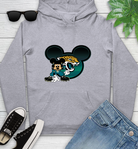 NFL Jacksonville Jaguars Mickey Mouse Disney Football T Shirt Youth Hoodie 6