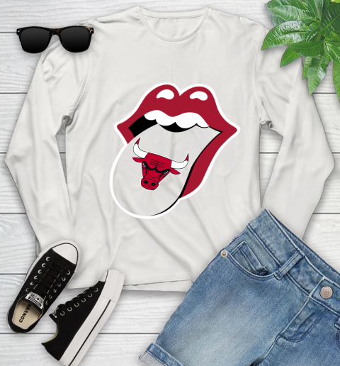 Chicago Bulls NBA Basketball Lips I Root For My Team Adoring Fan 136