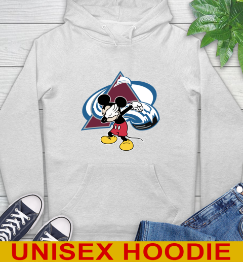 Colorado Avalanche NHL Hockey Dabbing Mickey Disney Sports Hoodie