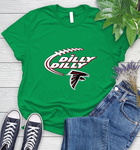 NFL Atlanta Falcons Dilly Dilly Football Sports Women's T-Shirt 6