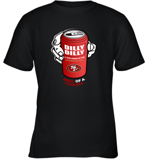 Bud Light Dilly Dilly! San Francisco 49ers Birds Of A Cooler Youth T-Shirt