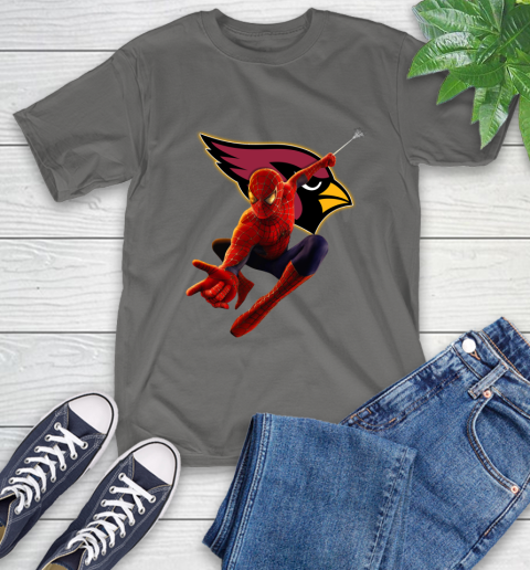 NFL Spider Man Avengers Endgame Football Arizona Cardinals T-Shirt 9