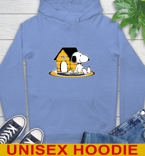 NHL Hockey Nashville Predators Snoopy The Peanuts Movie Shirt Hoodie 11