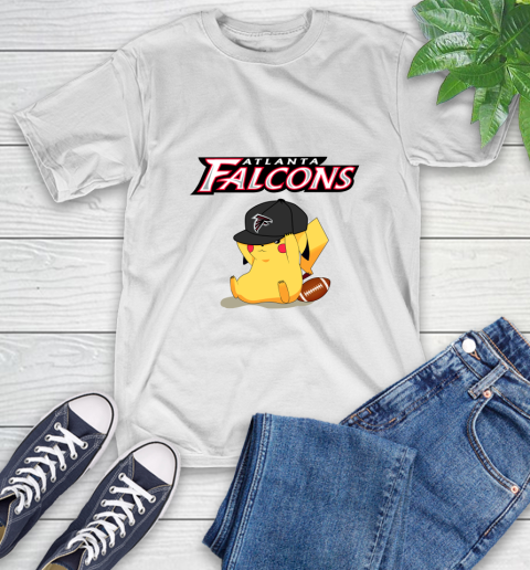 NFL Pikachu Football Sports Atlanta Falcons T-Shirt