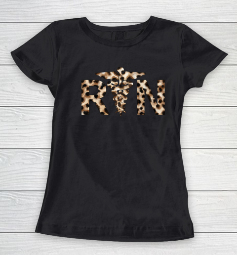 RN In Leopard Print Women's T-Shirt