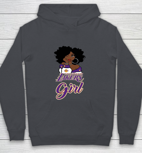 Los Angeles Lakers Girl NBA Youth Hoodie 7