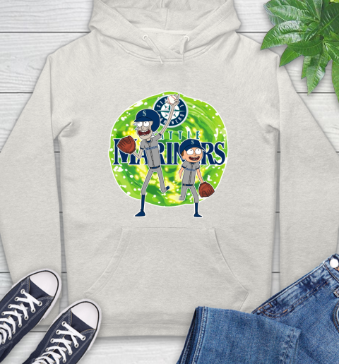 MLB Seattle Mariners Rick And Morty Baseball Sports Hoodie 12