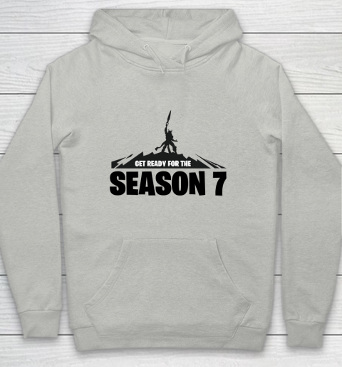 Fortnite Tshirt Get Ready For The Season 7 Youth Hoodie Tee For Sports