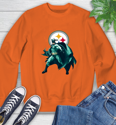 NFL Batman Football Sports Pittsburgh Steelers Sweatshirt 4