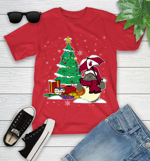 Miami Heat NBA Basketball Cute Tonari No Totoro Christmas Sports Youth T-Shirt 13