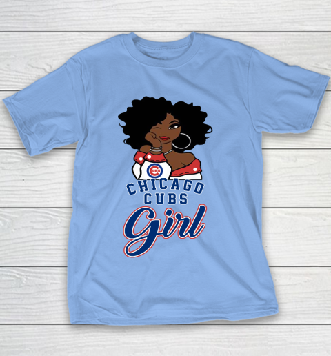 Chicago Cubs Girl MLB Youth T-Shirt 10