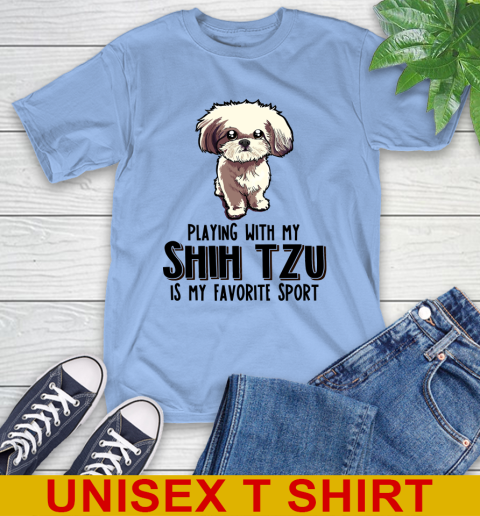 Playing with my shih tzu is my favorite sport 11