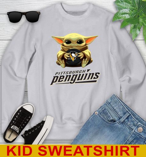 NHL Hockey Pittsburgh Penguins Star Wars Baby Yoda Shirt 116