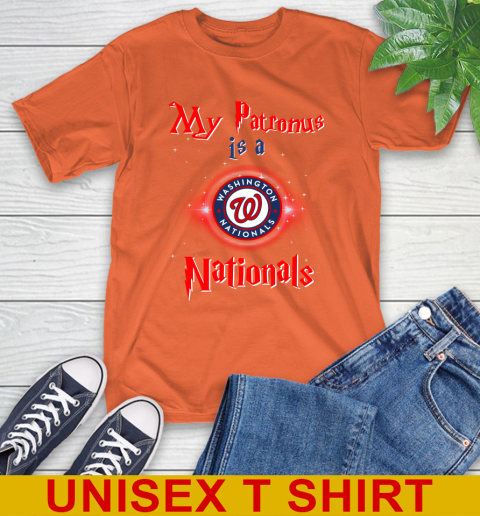 MLB Baseball Harry Potter My Patronus Is A Washington Nationals T-Shirt 4