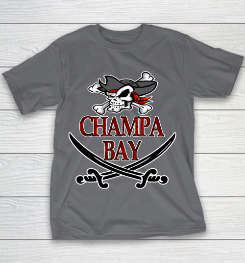 Champa Bay TB Football Champions Youth T-Shirt 5