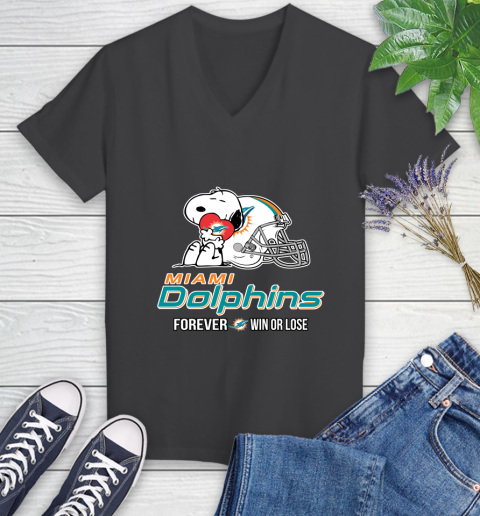 NFL The Peanuts Movie Snoopy Forever Win Or Lose Football Miami Dolphins 84