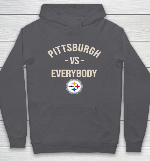 Pittsburgh Steelers Vs Everybody Hoodie 4