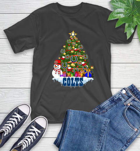 Indianapolis Colts Merry Christmas NFL Football Sports T-Shirt 2