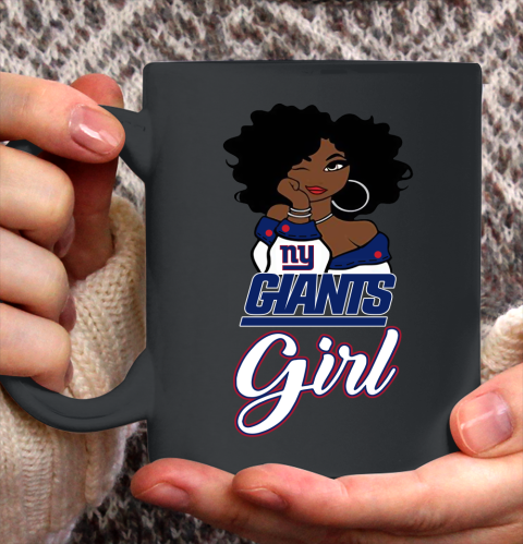 New York Giants Girl NFL Ceramic Mug 11oz 3