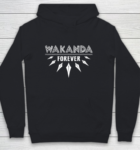 Wakanda Forever Black Panther Youth Hoodie