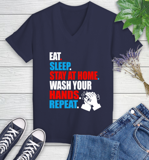 Coronavirus Shirt  Eat Sleep Stay At Home Wash Your Hands Repeat Shirt 81