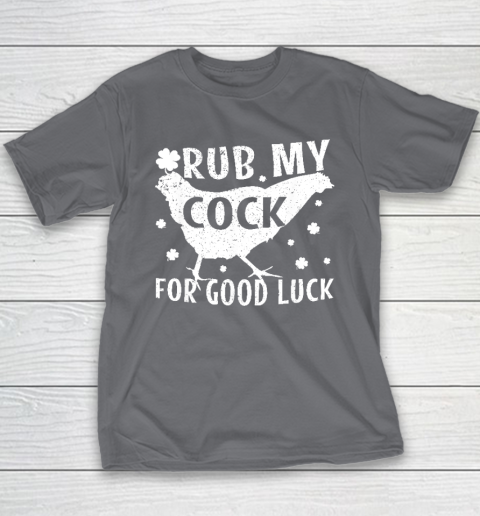 Rub My Cock For Good Luck Youth T-Shirt 5