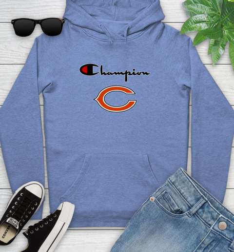 NFL Football Chicago Bears Champion Shirt Youth Hoodie 9
