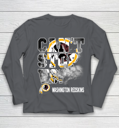 NFL Washington Redskins Can't Stop Vs Youth Long Sleeve 6