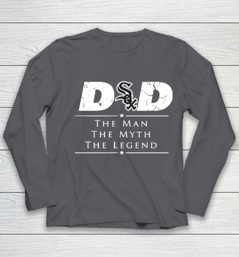 Chicago White Sox MLB Baseball Dad The Man The Myth The Legend Youth Long Sleeve 6