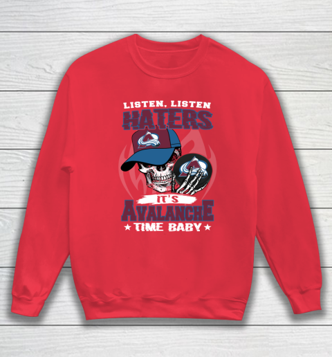 Listen Haters It is BLACKHAWKS Time Baby NHL Sweatshirt 7
