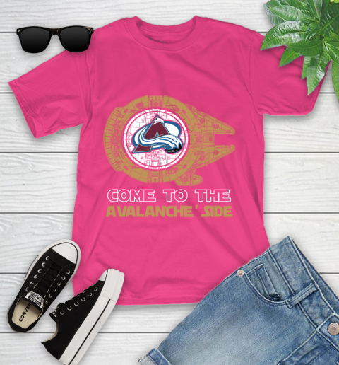 NHL Come To The Colorado Avalanche Wars Hockey Sports Youth T-Shirt 11