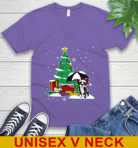 Boston Terrier Christmas Dog Lovers Shirts 54
