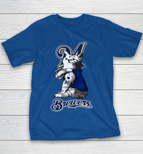milwaukee brewers youth t shirt