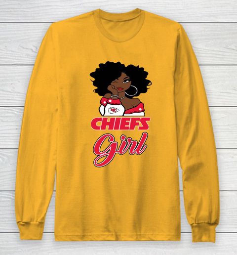 Kansas City Chiefs Girl NFL Long Sleeve T-Shirt 15