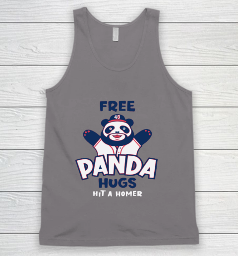 Free Panda Hugs Braves Tank Top 4