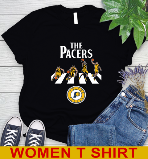 NBA Basketball Indiana Pacers The Beatles Rock Band Shirt Women's T-Shirt