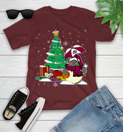 Cleveland Cavaliers NBA Basketball Cute Tonari No Totoro Christmas Sports Youth T-Shirt 14