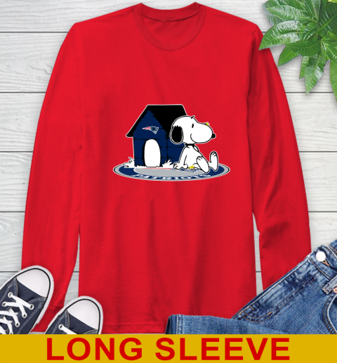 NFL Football New England Patriots Snoopy The Peanuts Movie Shirt Long Sleeve T-Shirt 10