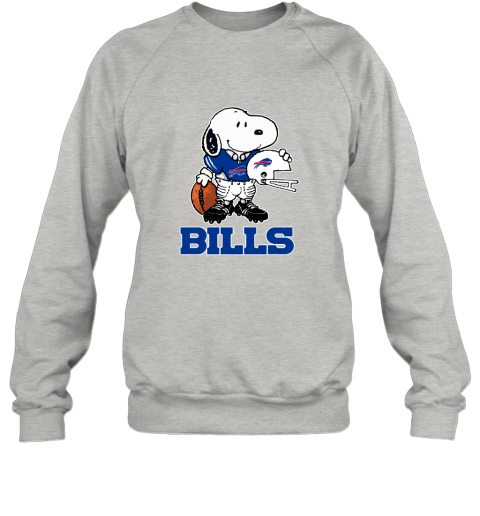 Snoopy A Strong And Proud Buffalo Bills Player NFL Sweatshirt