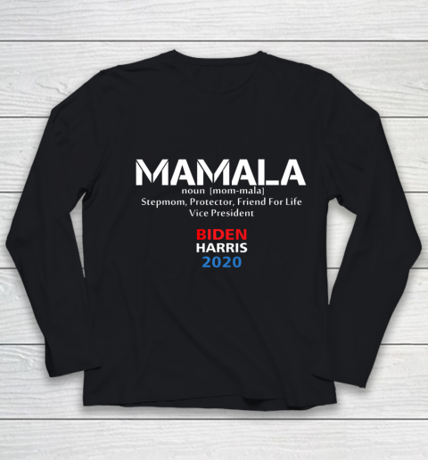 Mamala Kamala Harris Democrat Vice President Youth Long Sleeve