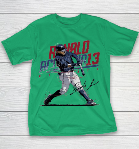 Ronald Acuna Jr 13 Youth T-Shirt 3