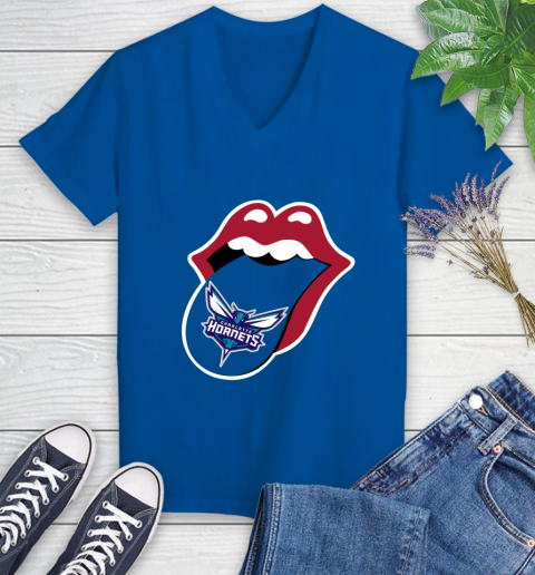Charlotte Hornets NBA Basketball Lips I Root For My Team Adoring Fan 86