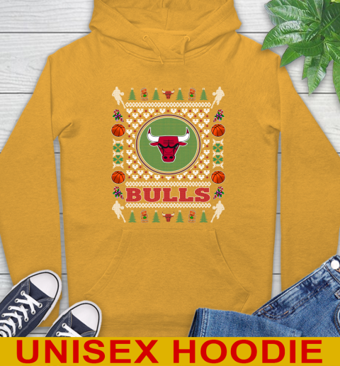 Chicago Bulls Merry Christmas NBA Basketball Loyal Fan Hoodie 2