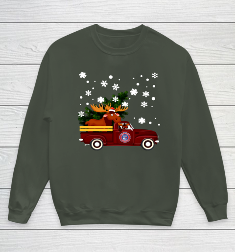 New York Rangers Bring Christmas Home NHL Youth Sweatshirt 8