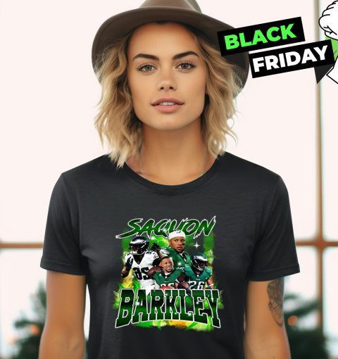 Philadelphia Eagles Saquon Barkley Women's T-Shirt
