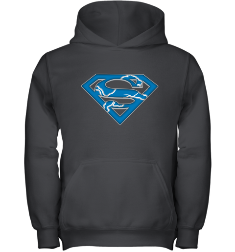 We Are Undefeatable The Detroit Lions x Superman NFL Youth Hoodie