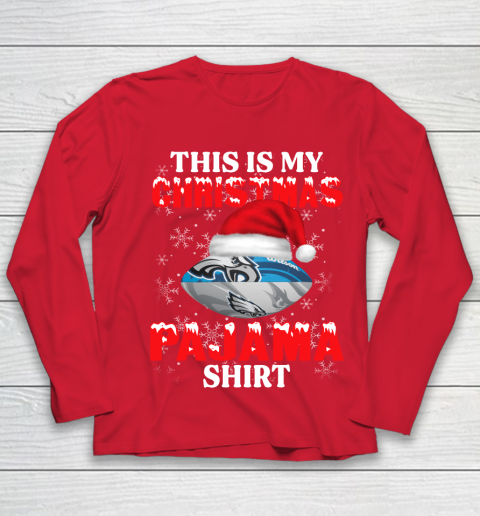 Philadelphia Eagles This Is My Christmas Pajama Shirt NFL Youth Long Sleeve 8